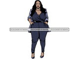 Beautiful Woman BBW Big And Bougie Goddess Queen Diva Classy Lady .JPG .SVG .PNG With Transparent Backgroung Vector Clipart Not For Cutting