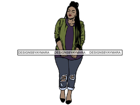 Beautiful Woman BBW Big And Bougie Goddess Queen Diva Classy Lady .JPG .SVG .PNG With Transparent Backgroung Vector Clipart Not For Cutting