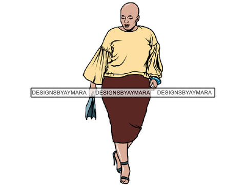 Beautiful Woman BBW Big And Bougie Goddess Queen Diva Classy Lady .JPG .SVG .PNG With Transparent Backgroung Vector Clipart Not For Cutting