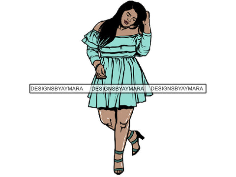 Beautiful Woman BBW Big And Bougie Goddess Queen Diva Classy Lady .JPG .SVG .PNG With Transparent Backgroung Vector Clipart Not For Cutting