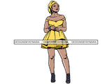 Beautiful Woman Sexy Goddess Queen Fabulous Stylish Diva Classy Lady .JPG SVG .PNG With A Transparent Background  Vector Clipart Not For Cutting