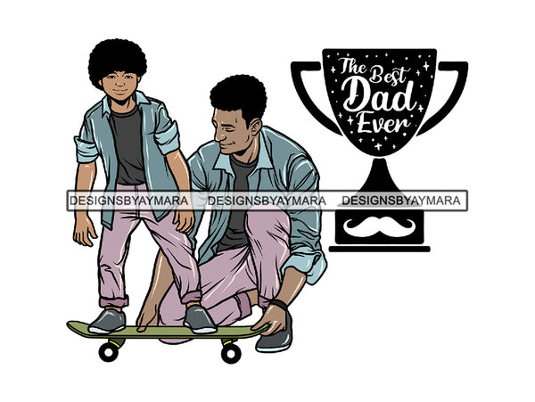 Father's Day #1 PNG Files For Print