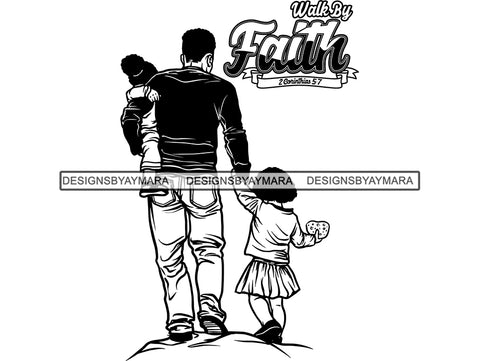 Father's Day Dad Papi Papa My Hero True Love Man Kids Son Daughter Family Together .SVG .PNG .JPG .EPS Vector Clipart  Silhouette Cutting Cut Cricut