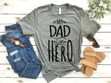 My Dad Is My Hero Father's Day Quotes SVG