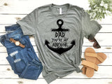 Dad You are My Anchor Father's Day Quotes SVG