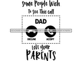 Some People Wish Father's Day Quotes SVG