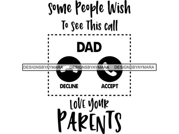 Some People Wish Father's Day Quotes SVG