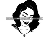 Beautiful Goddess Woman .SVG Fabulous Diva Classy Lady Nubian Queen .SVG .EPS .PNG .JPG Vector Clipart Cricut Circuit Cut Cutting