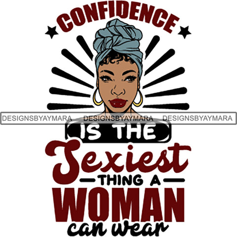 Black Proud Woman God Blessings Life Quotes SVG Files For Cutting and More