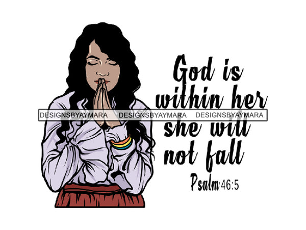 Woman Praying God PNG Perfect For Print