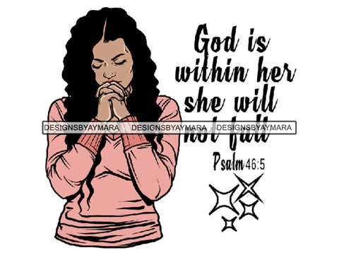 Woman Praying God PNG Perfect For Print