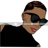 Afro Latina Woman SVG Cutting Files For Silhouette Cricut and More