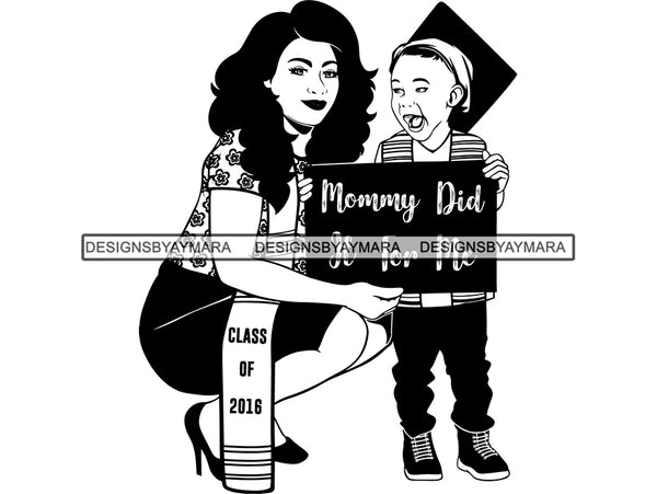 School Graduation Woman SVG Fabulous Goddess Life Goals Achievements Diva Classy Lady  .SVG .EPS .PNG Vector Silhouettes Clipart  Cricut Circuit Cut Cutting