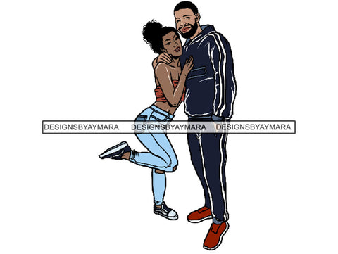 Lovely Couple Goals SVG Relationship Young Adult .PNG With A Transparent Background .JPG .SVG Vector Clipart Not For Cutting