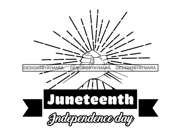 Juneteenth SVG Quotes Cut Files For Silhouette and Cricut