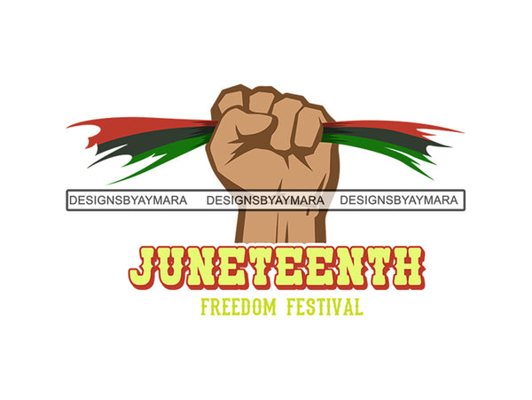 Juneteenth PNG Files For Print