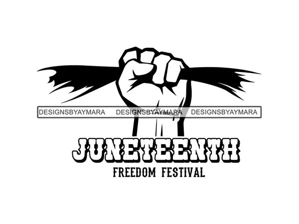 Juneteenth SVG Quotes Cut Files For Silhouette and Cricut