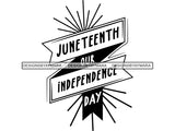 Juneteenth #35 SVG Quotes Cut Files For Silhouette and Cricut