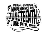 Juneteenth #43 SVG Quotes Cut Files For Silhouette and Cricut