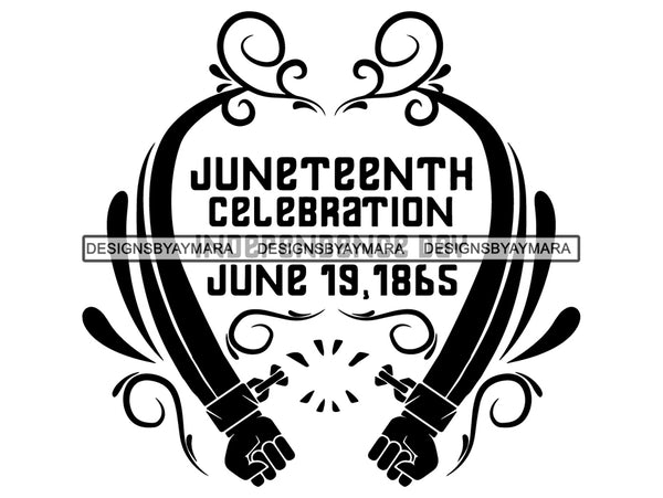 Juneteenth #1 SVG Quotes Cut Files For Silhouette and Cricut