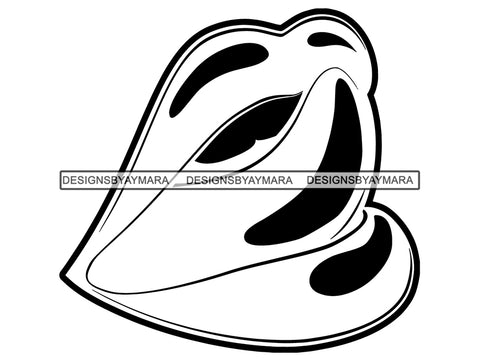 Cosmetology Lipstick Cosmetics Makeup Lip Beauty Bite Dripping Balm Gloss Face Glamour Glam Style .PNG .SVG Clipart Vector Cricut Cut Cutting