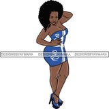 Afro Caribbean Martinique Goddess SVG Cutting Files For Silhouette Cricut and More