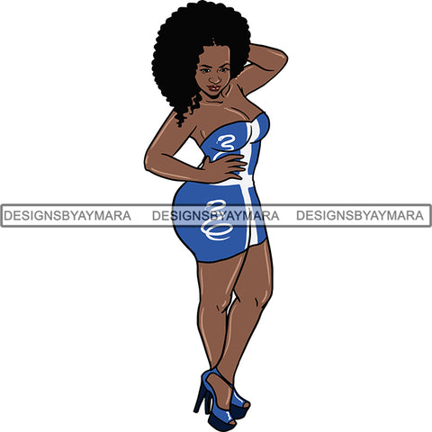 Afro Caribbean Martinique Goddess SVG Cutting Files For Silhouette Cricut and More