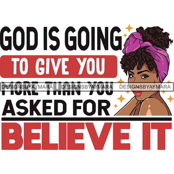 Bundle 20 Afro Woman God Lord Life Quotes SVG Cutting Files For Silhouette and Cricut and More!