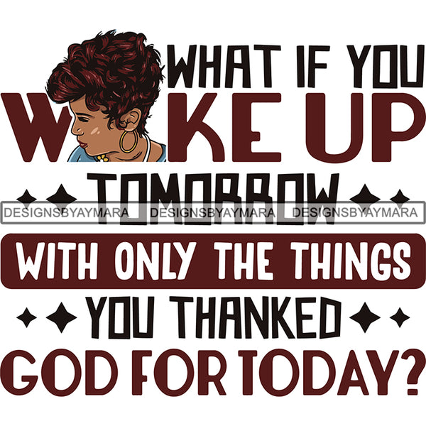 Bundle 20 Afro Woman God Lord Life Quotes SVG Cutting Files For Silhouette and Cricut and More!