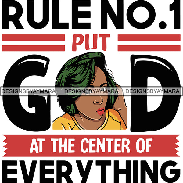 Bundle 20 Afro Woman God Lord Life Quotes SVG Cutting Files For Silhouette and Cricut and More!