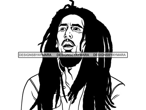 Rasta Dreads Jamaica Rastafarian Dreadlocks Marijuana Herbal Cannabis African Ethnicity Smoking Activity Jamaican Culture Caribbean  .SVG .EPS .PNG Vector Clipart Digital Download Circuit Cut Cutting