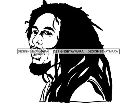 Rasta Dreads Jamaica Rastafarian Dreadlocks Marijuana Herbal Cannabis African Ethnicity Smoking Activity Jamaican Culture Caribbean  .SVG .EPS .PNG Vector Clipart Digital Download Circuit Cut Cutting