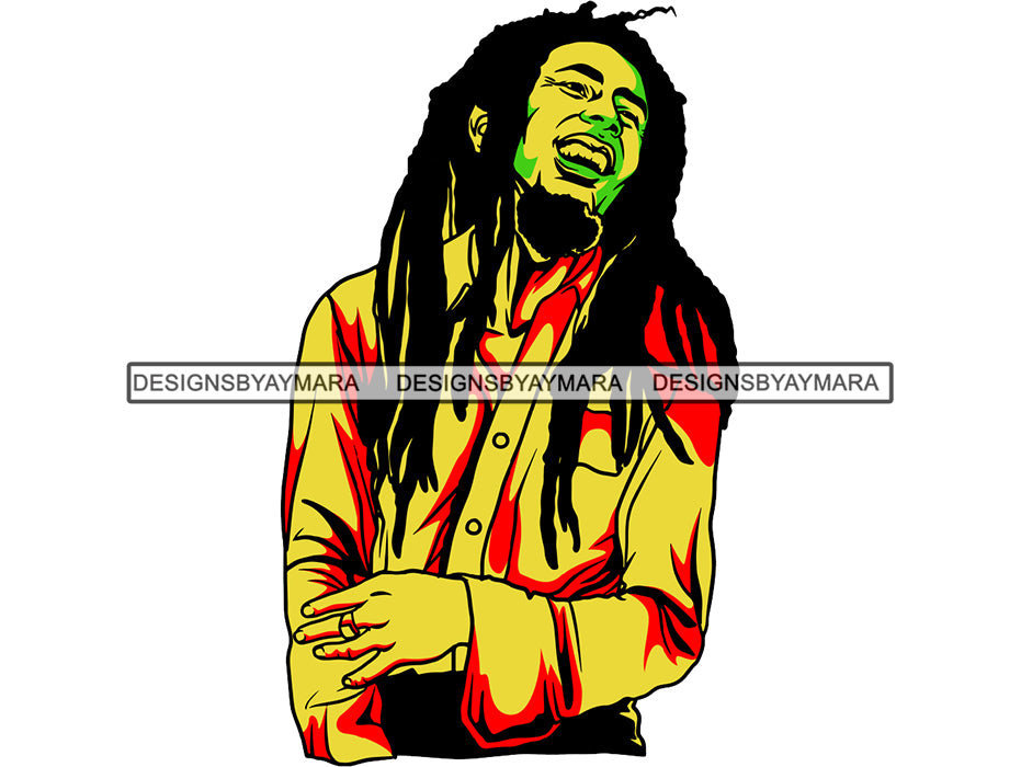 Rasta Dreads Jamaica Rastafarian Dreadlocks Marijuana Herbal Cannabis ...