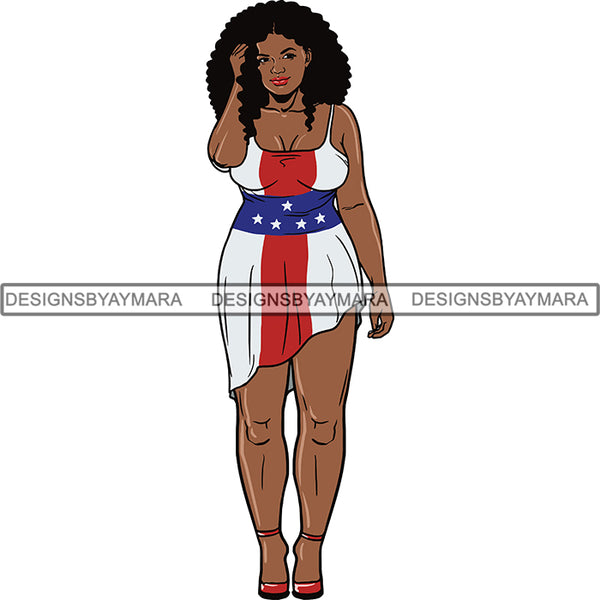 Afro Caribbean Netherlands Antilles  Goddess SVG Cutting Files For Silhouette Cricut and More