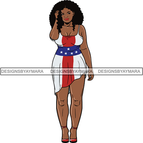 Afro Caribbean Netherlands Antilles  Goddess SVG Cutting Files For Silhouette Cricut and More