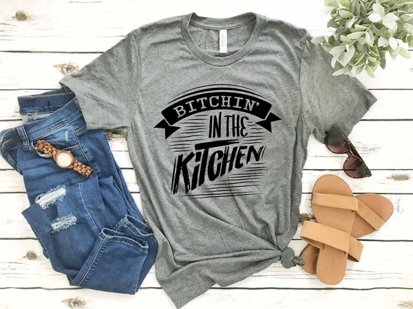 Bitching in the Kitchen Quotes SVG Files For Silhouette and Cricut