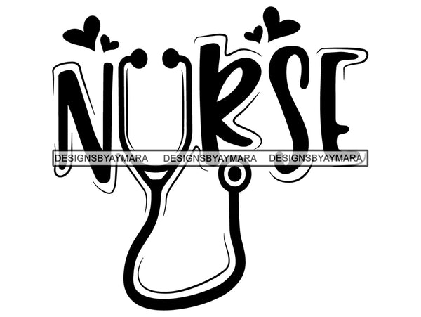 Nurse Cute Quotes SVG Files For Silhouette and Cricut