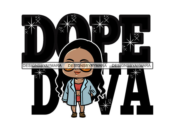 Cute Fabulous Ladies PNG Files For Print