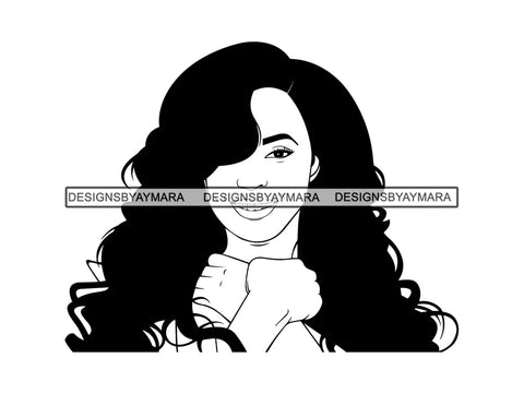 Beautiful Woman SVG Goddess Fabulous Queen Diva Classy Lady .SVG .EPS .PNG Vector Clipart Digital Cricut Circuit Cut Cutting