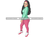 Pretty Woman Fashion Model Goddess Sexy Queen Diva Classy Lady .JPG .SVG.PNG With A Transparent Background Vector Clipart Not For Cutting