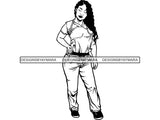 Nurse Woman SVG For Silhouette and Cutting File