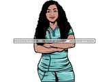 Nurse Woman PNG For Printing