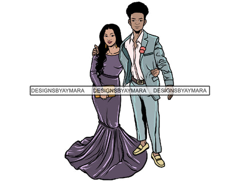 Prom Couple Queen Dress Woman Goddess Sexy Diva Classy Lady .JPG .SVG.PNG With A Transparent Background Vector Clipart Not For Cutting
