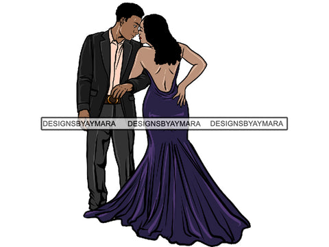Prom Couple Queen Dress Woman Goddess Sexy Diva Classy Lady .JPG .SVG.PNG With A Transparent Background Vector Clipart Not For Cutting
