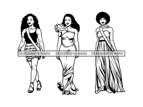 Black Queen SVG File for Silhouette and Cricut