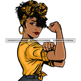Smile Face African American Woman Showing On His Machel Afro Girls Standing Short Hairstyle Wearing Hoop Earing Smile Face SVG JPG PNG Vector Clipart Cricut Silhouette Cut Cutting