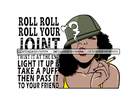 Blunt Weed 420 Cannabis Medical Marijuana Pot Stone High Life Smoker Drug .SVG .EPS .PNG .JPG Vector Clipart Perfect for Print Not For Cutting