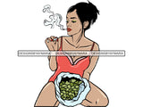 Blunt Weed 420 Cannabis Medical Marijuana Pot Stone High Life Smoker Drug .SVG .EPS .PNG .JPG Vector Clipart Perfect for Print Not For Cutting
