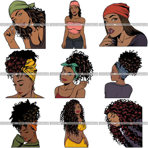 UNIQUE OFFER! 200 Beautiful Afro Woman SVG Retail Price $500 for Only $39.99 Files For Cutting and More.