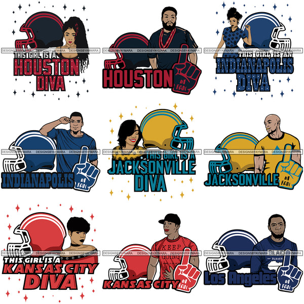 Super Special Football Bundle 120 SVG Files For Cutting and More.